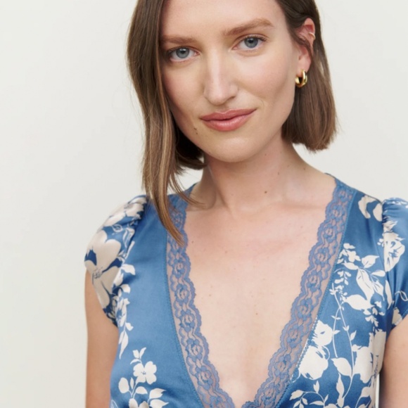 NWT Reformation Coven Silk Dress - Picture 2 of 8